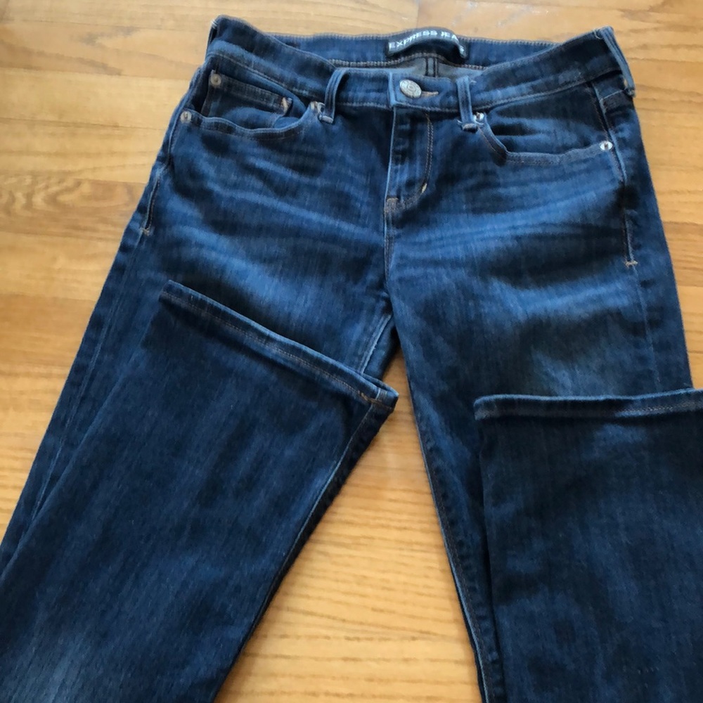 Express Barely Boot Jeans